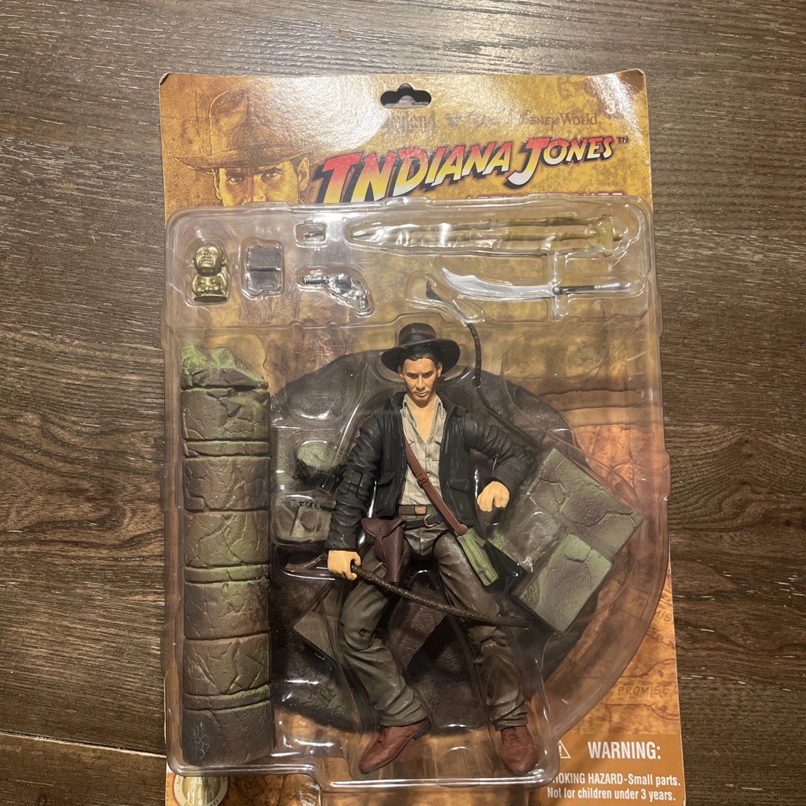 2007&prime; Walt Disney World Indiana Jones Raiders The Lost Ark Action Figure