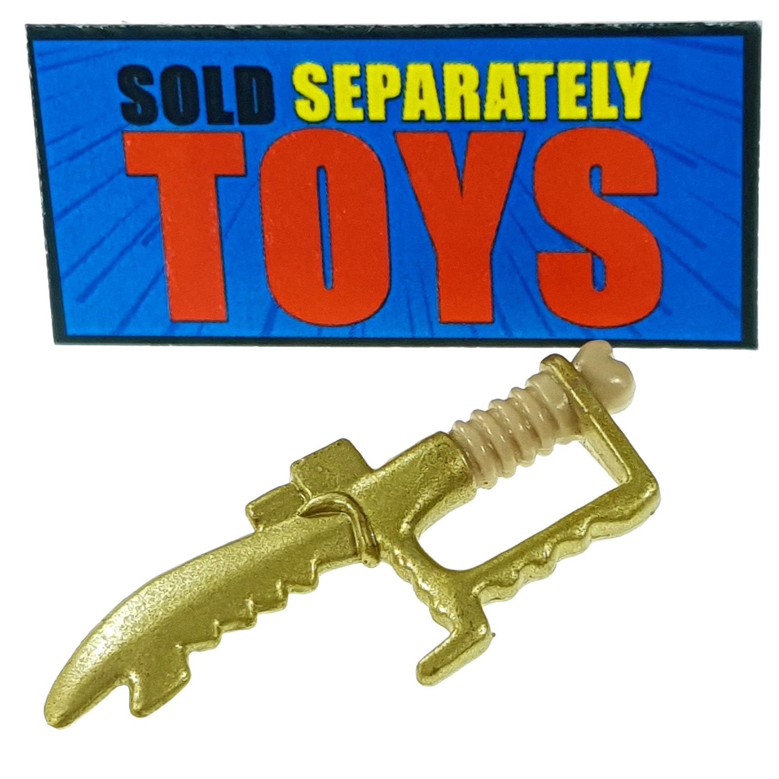 Skeleton Warriors Prince Lightstar CHRYSBLADE KNIFE dagger gold weapon accessory