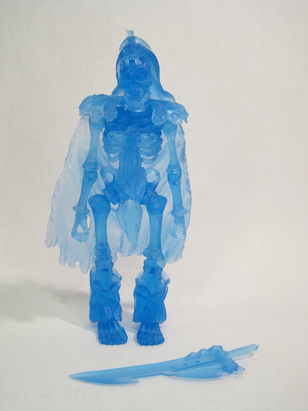 October Toys Glyos Return of Skeleton Warriors Baron Dark Lightstar Crystal Blue