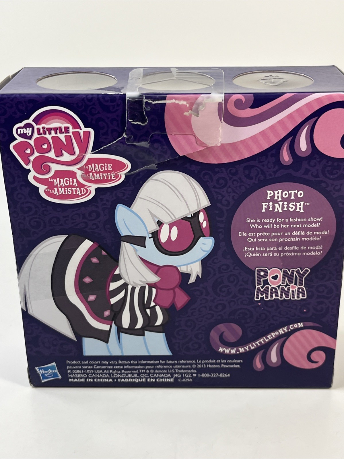MLP Friendship is Magic Photo Finish Toys R Us exclusive new 2013 nib