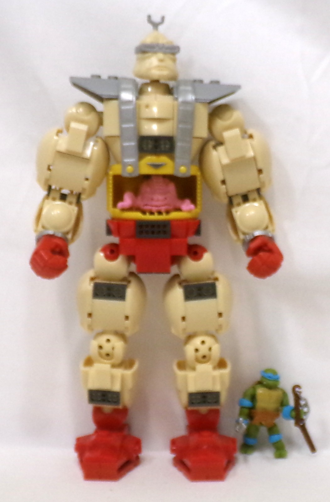 Mega Bloks Teenage Mutant Ninja Turtles Krang Build With Leonardo