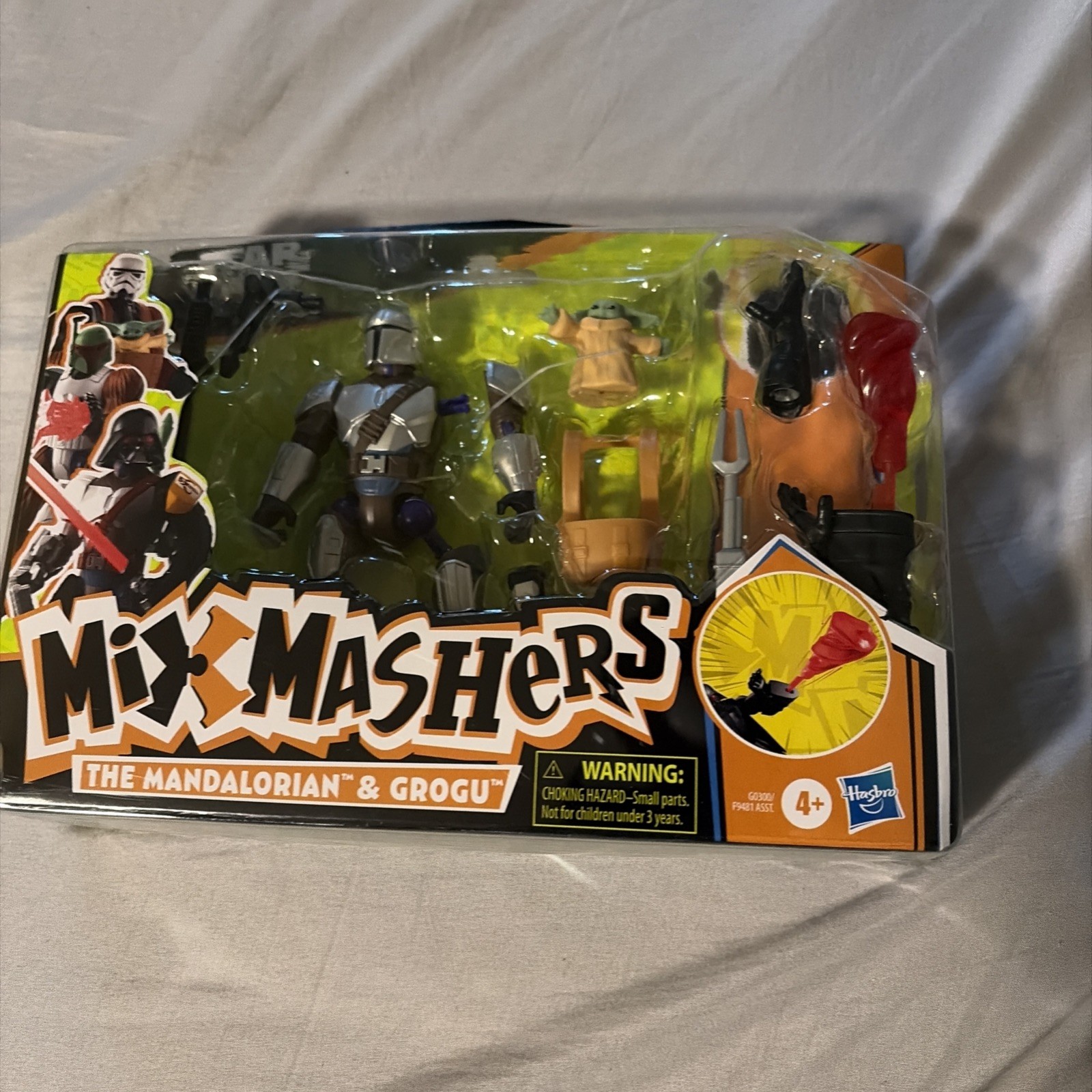 MixMashers Star Wars Customizable 5&Prime; Action Figure Mandalorine & Grogu 4+