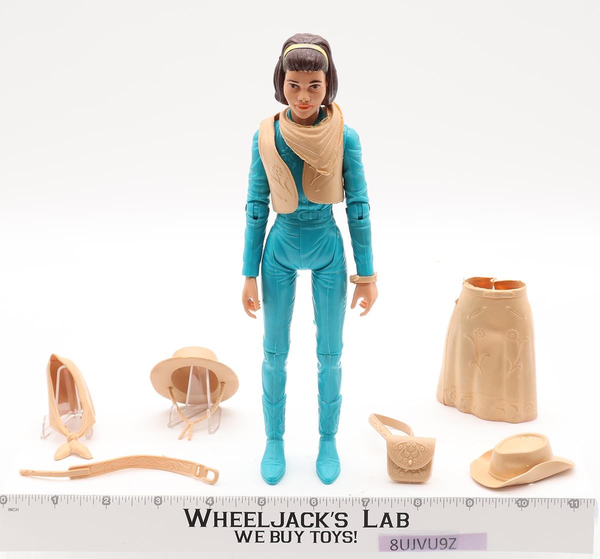 Janice West 9&Prime; Best of the West Johnny West 1972 Marx Action Figure Vintage