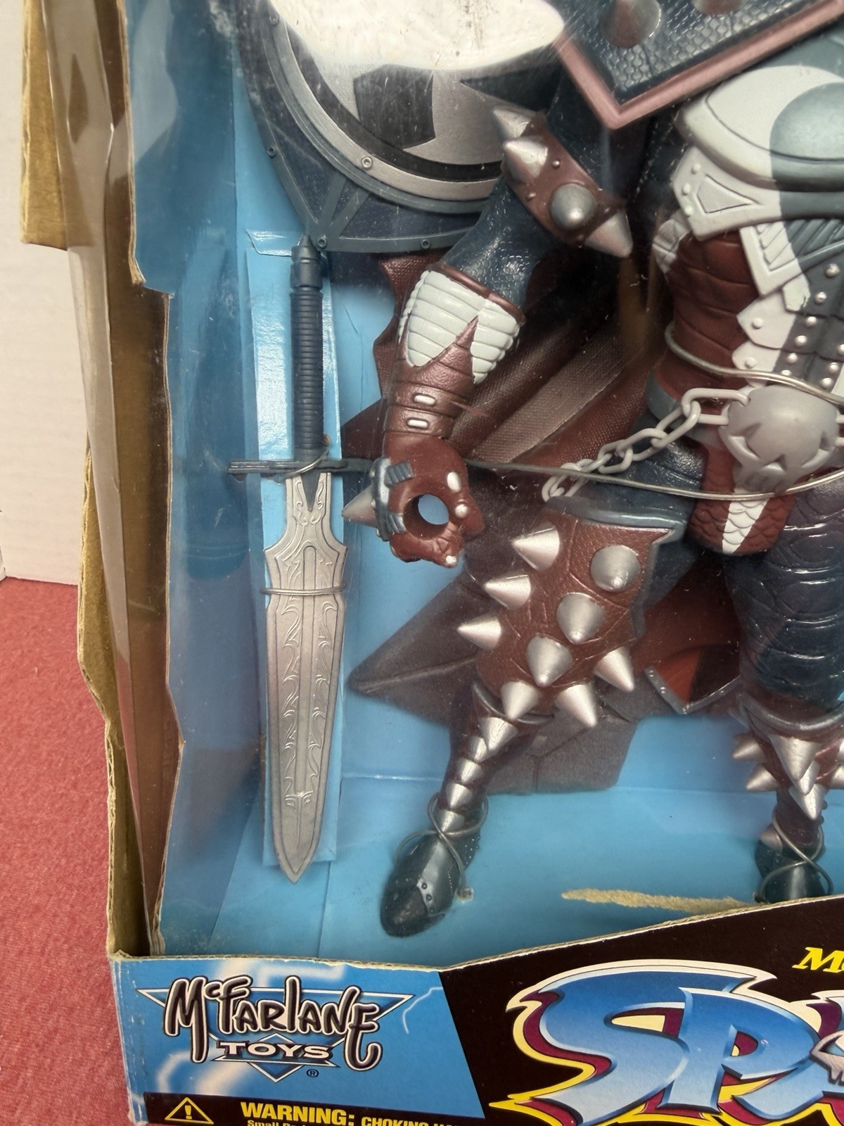 1997 Todd McFarlane&rsquo;s MEDIEVAL SPAWN Ultra-Action 12&Prime; Figure NIB factory sealed
