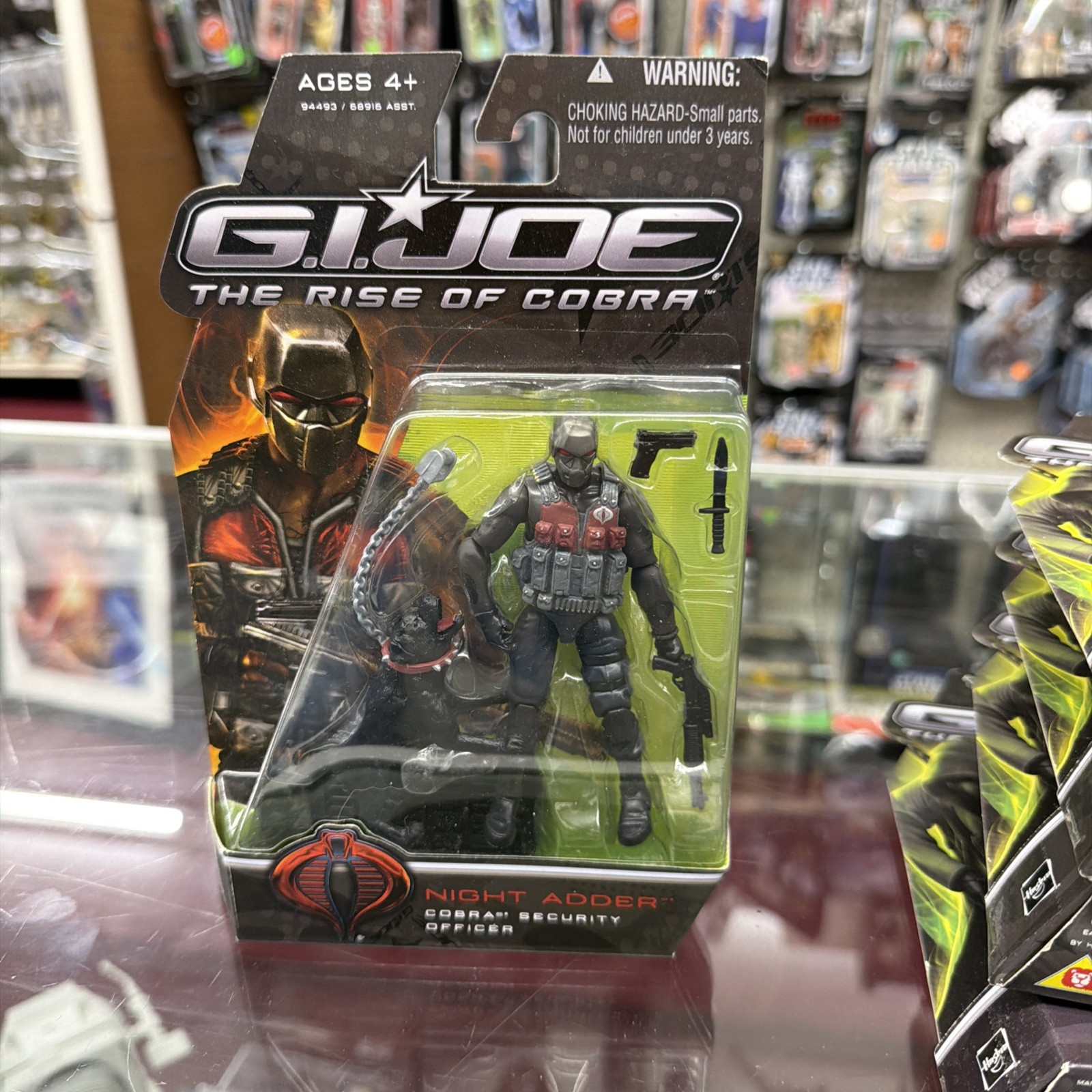 G.I. Joe: Rise of Cobra Night Adder Cobra Security Officer Action Figure 2009