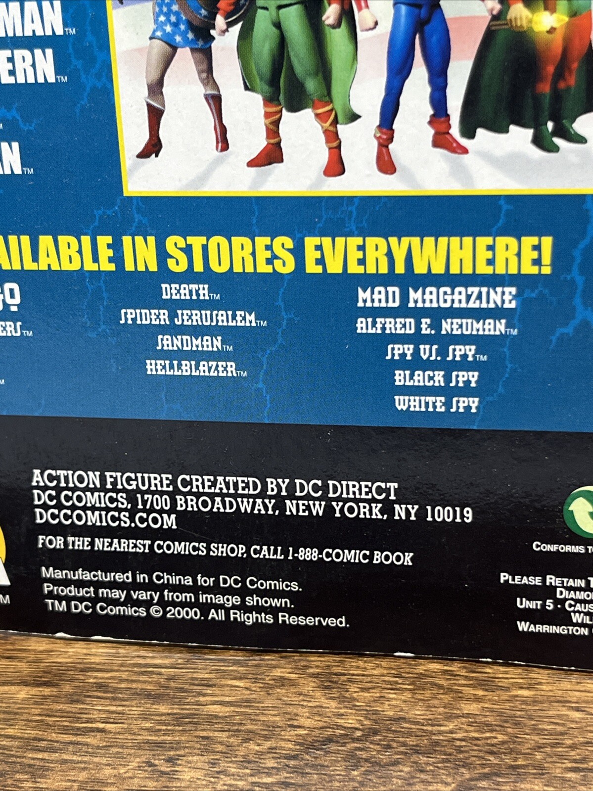 NEW 2000 DC Direct 6” Max Mercury Poseable Action Figure, Sealed The Flash