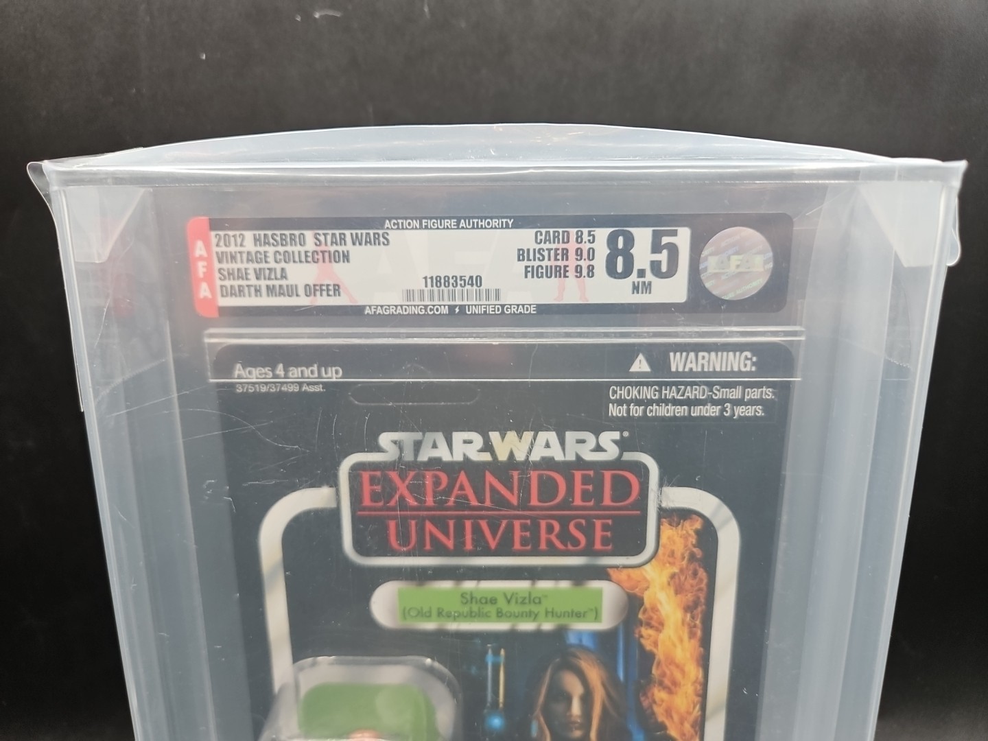 Star Wars Shae Vizla VC101 – Expanded Universe – Vintage Collection AFA 8.5
