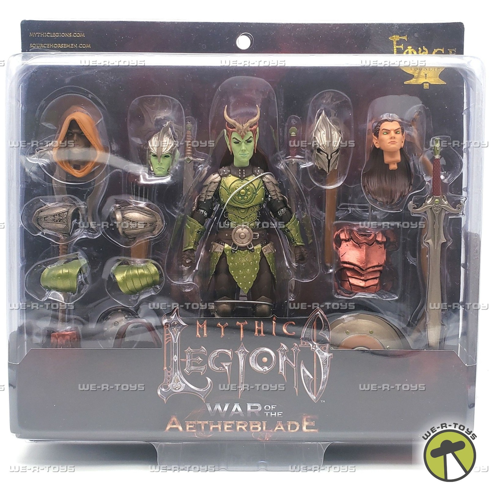 Mythic Legions War of the Aetherblade Male Elf Builder 2022 Four Horsemen #36182