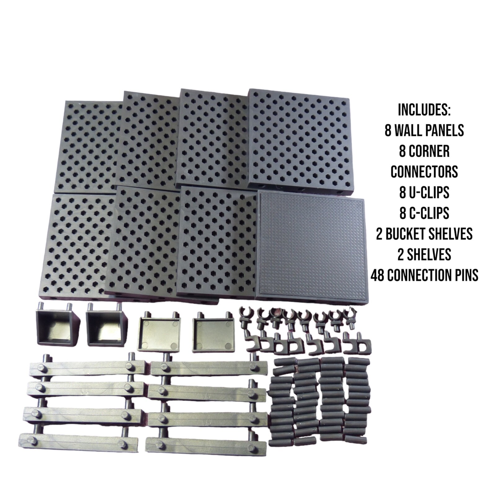 Super Action Stuff Ultimate Weapons Rack 1/12 Scale Modular Diorama Accessory