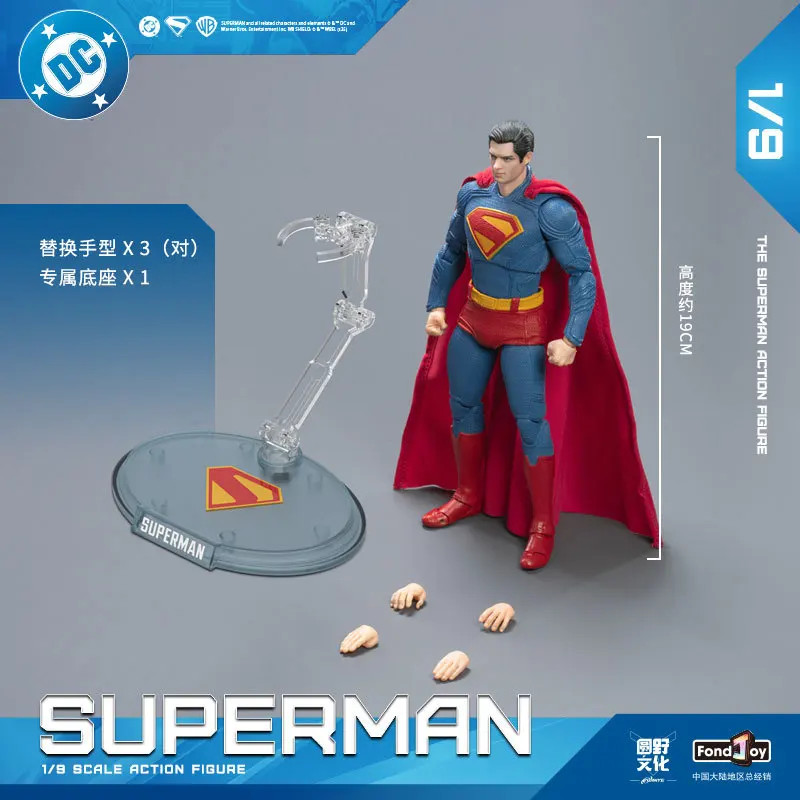 Fondjoy 1:9 Scale DC New Superman Superdog Krypto Action Figure 7&Prime; Gift