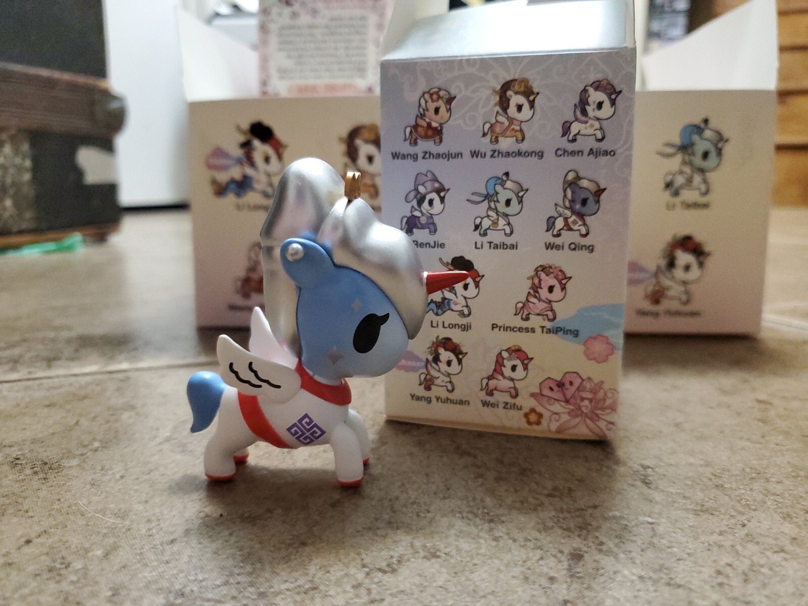 Tokidoki Unicorno Han & Tang Dynasties Wei Qing Art Figure Simone Legno