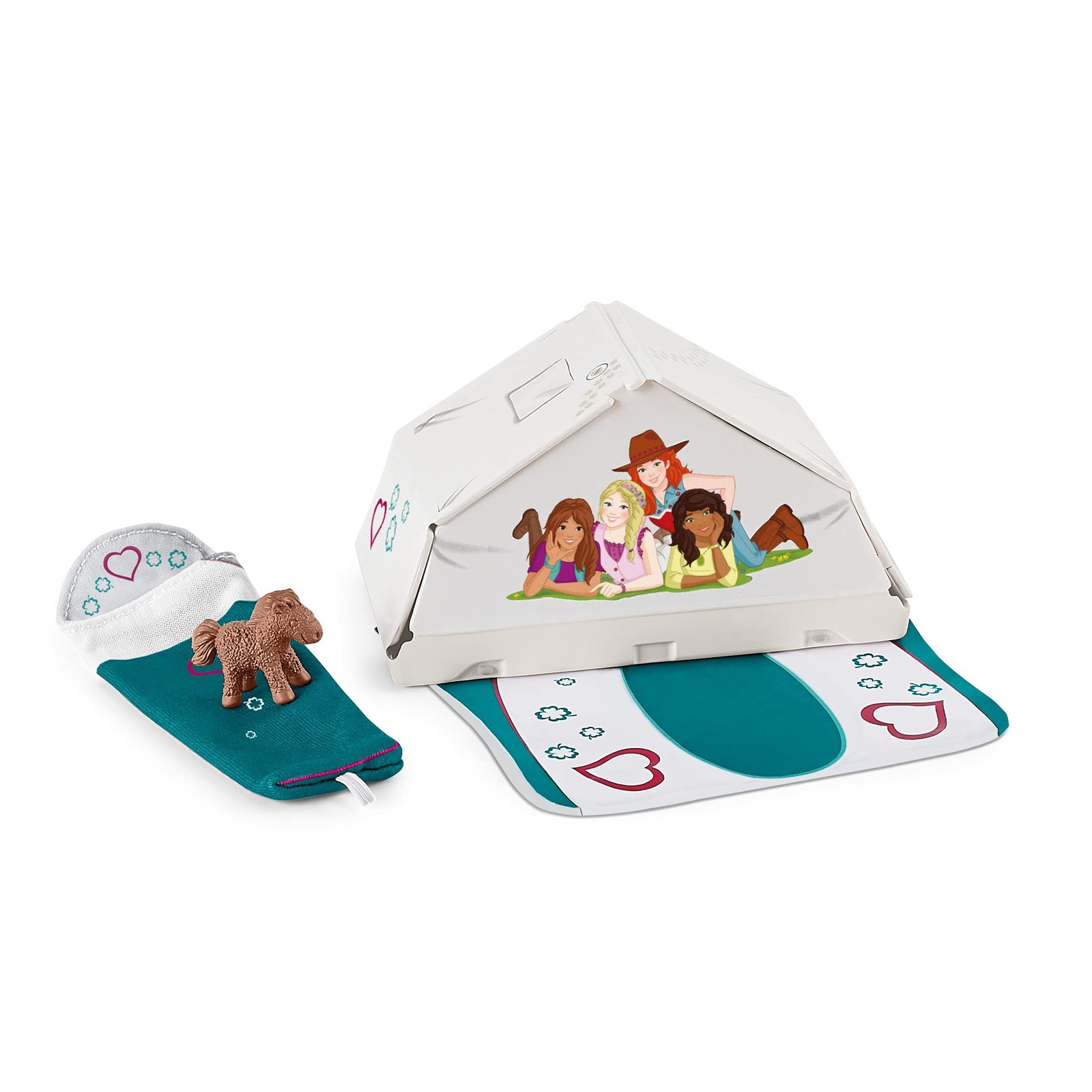 Horse Club, Horse Toys for Girls and Boys, Camping Accessory Set, Ages 5+
