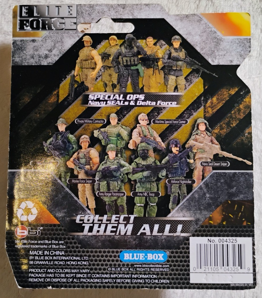 Elite Force Navy Seal Diver “Forge” BLUE BOX