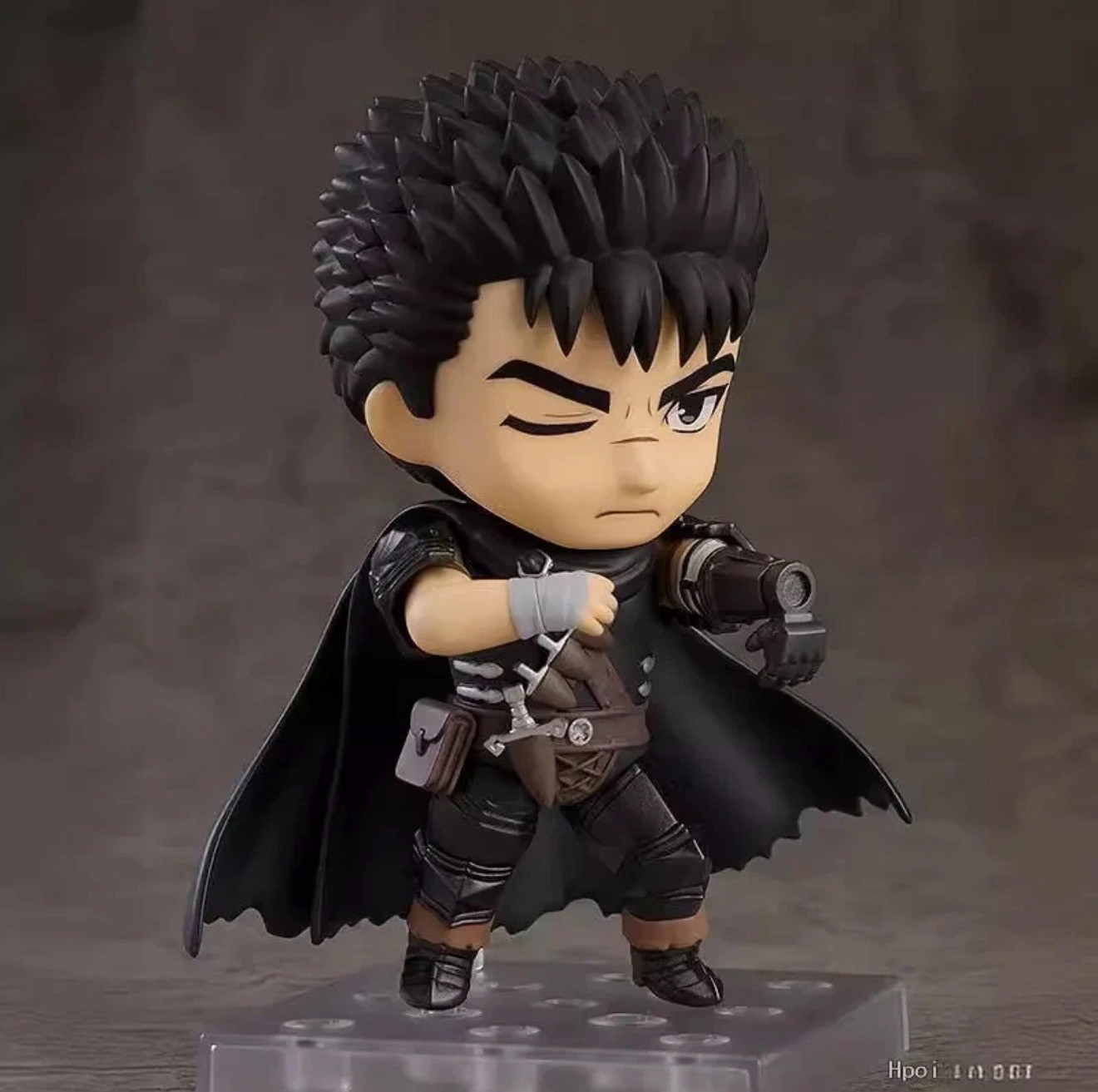 Berserk Q Version Guts Action Figure #2134 Black Swordsman Sword Wind Legend