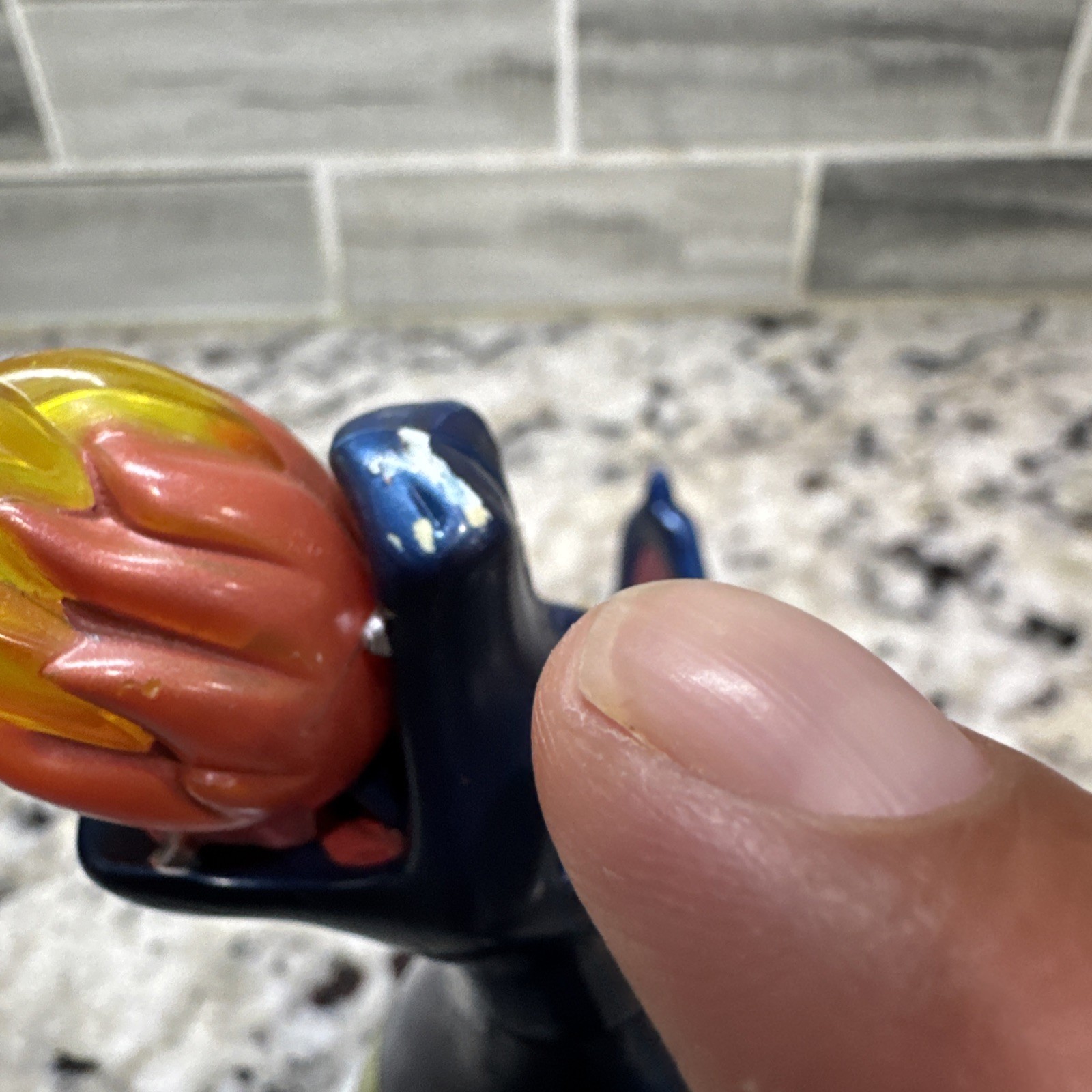 Vintage Extremely RARE Shiny Charizard Hasbro 2002 Combat Figure Missing 1 Wing