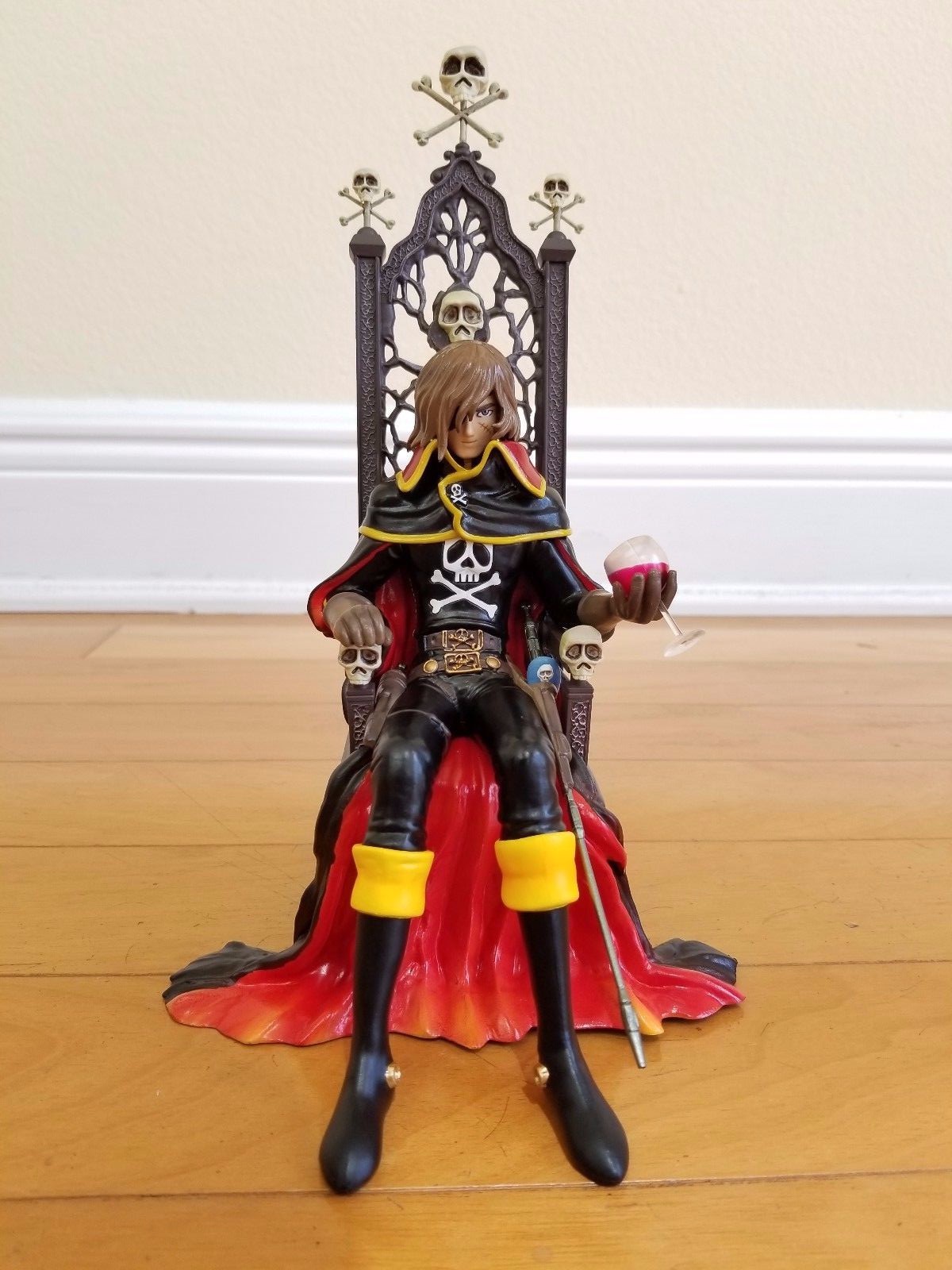 High Dream Albator Captain Harlock figure repaint version