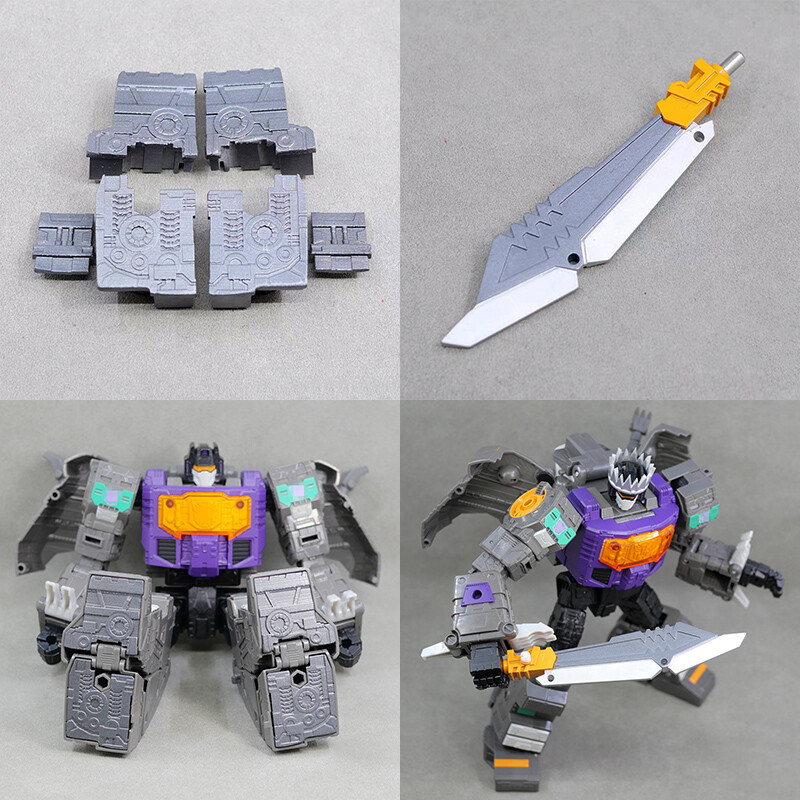 Movable Hands Crown Filler Knife Upgrade Kit For Shattered Glass SS86 Grimlock