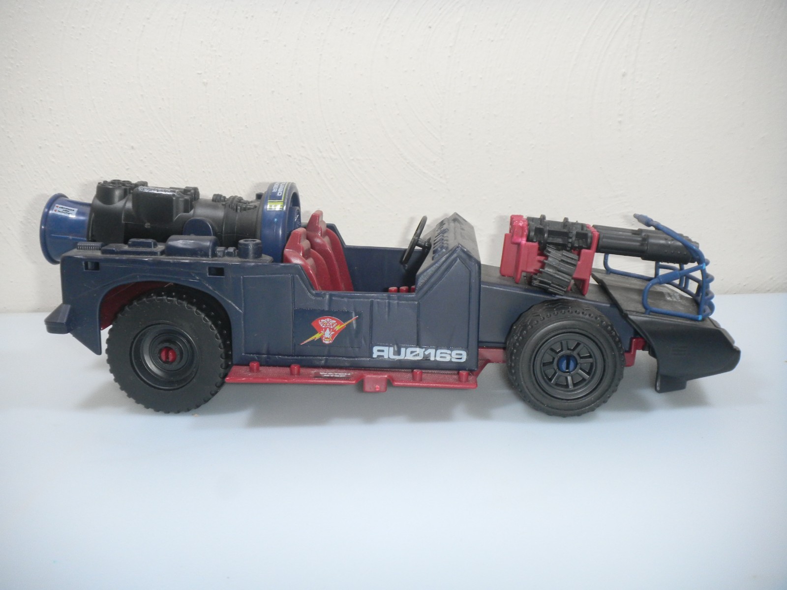 100% Complete 1986 Dreadnok Thunder Machine in Box Cobra G.I. GI Joe 3.75 ARAH