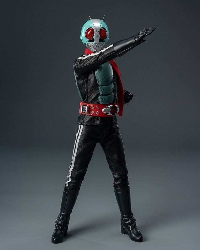 threezero FigZero Shin Kamen Rider No. 2 + 1 1/6 Scale Action Figure Anime 2025
