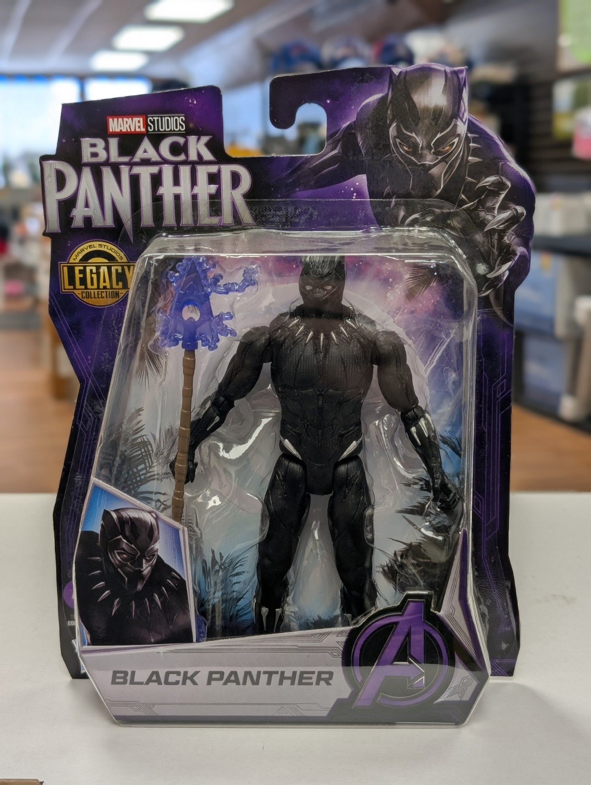 BLACK PANTHER 6&Prime; Action Figure Marvel Studios Legacy Collection Marvel Comics