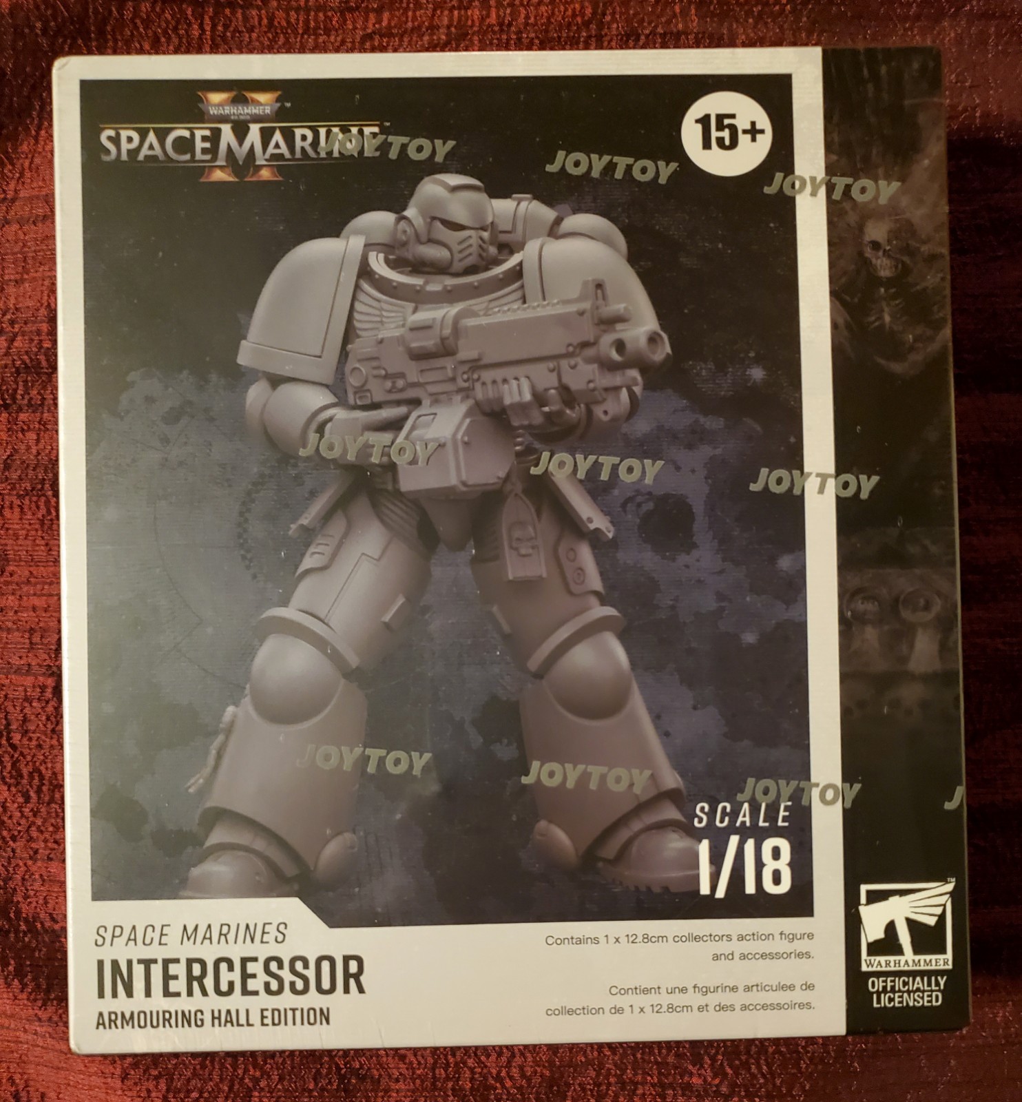 JoyToy Warhammer 40,000 40K Space Marines 2 Intercessor Armouring Hall Edition