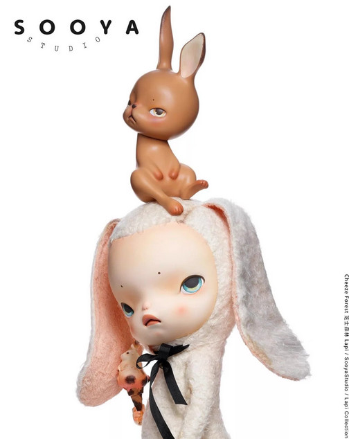 Sooya Studio « Cheeze Forest » Lapi Limited Edition Model Statue Tidal Current