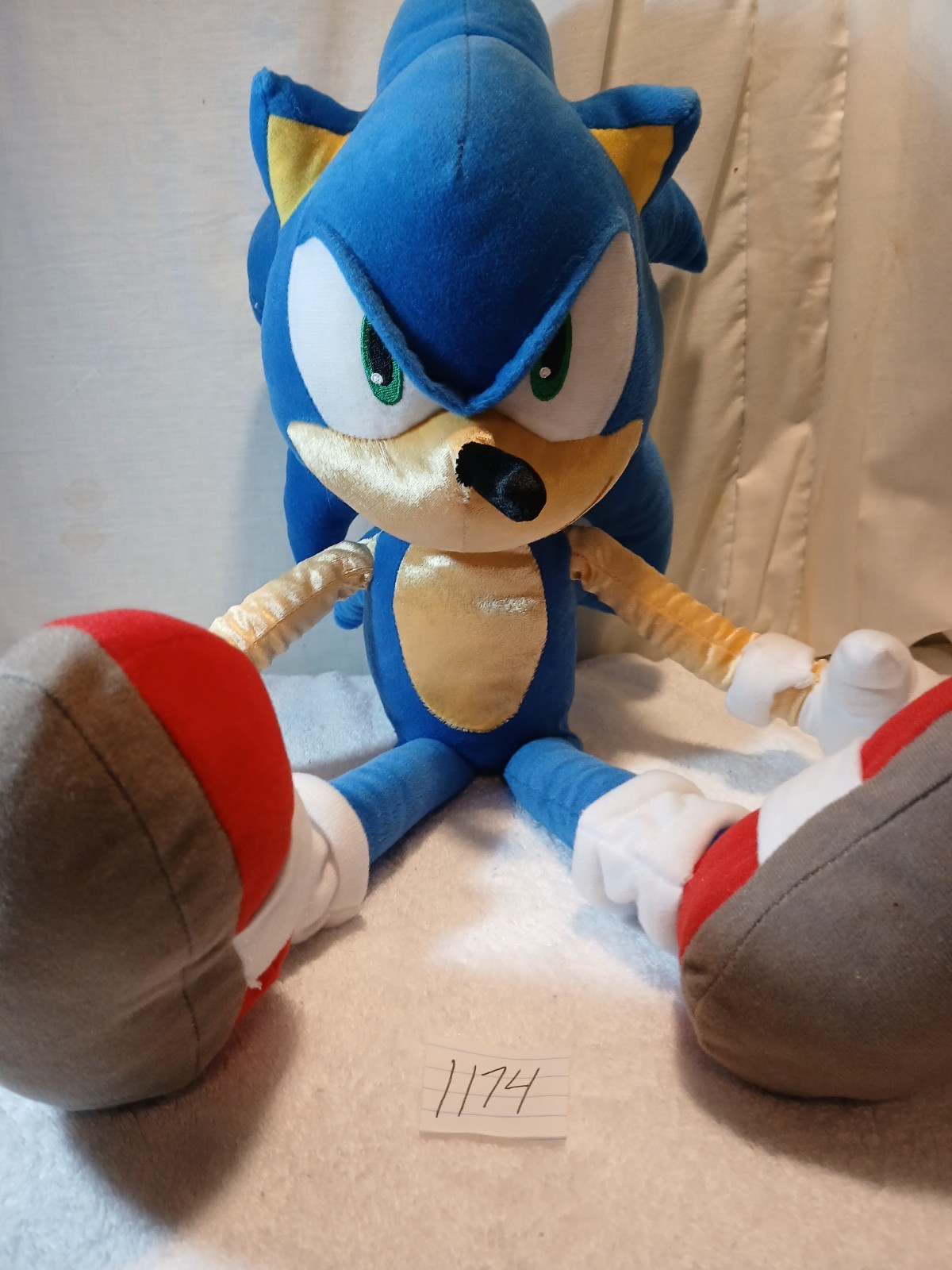 sonic the hedgehog plush. 24 Inches Long Titular Blue Hedgehog And His Friends