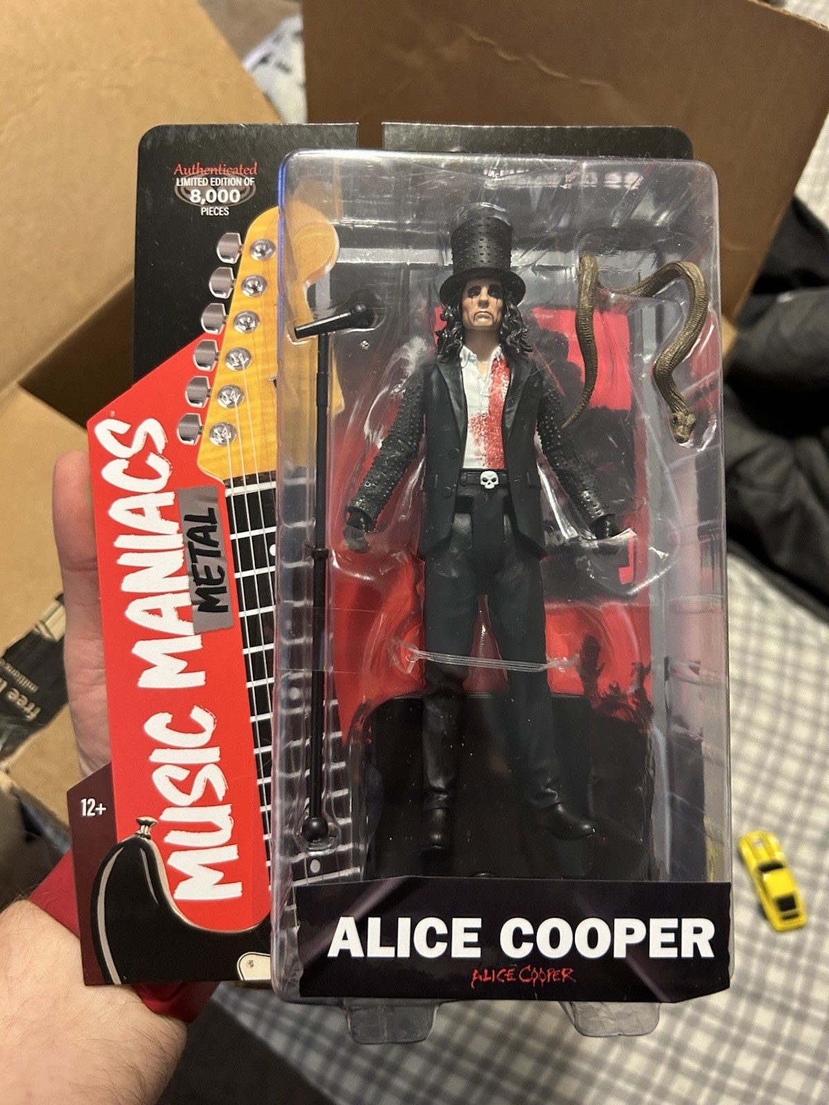Alice Cooper McFarlane Toys Music Maniacs 6&Prime; Action Figure L.E. * 8000 Made