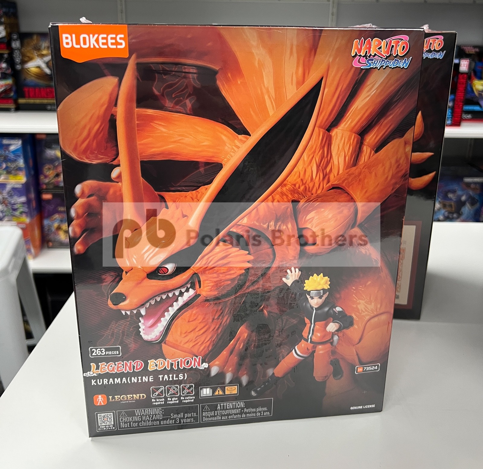 Blokees Naruto Shippuden Kurama Nine Tails Legend Edition Model Kit – In Hand!