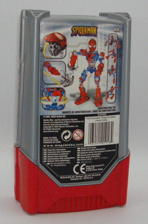 Spider-Man Super Tech Heroes Construction Toy (2004) – Open Box