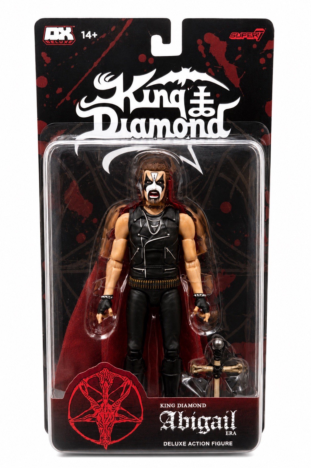 Super7 King Diamond Abigail Era Deluxe Action Figure Mercyful Fate NIB