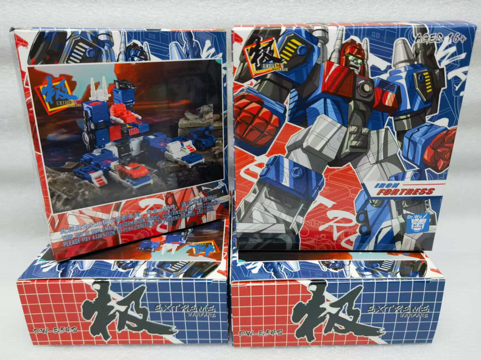 New Transformation toys Extrme Warfare Dr. WU DW-E54B Figure In Stock