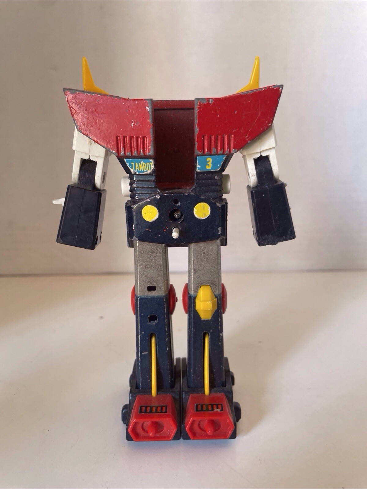 Popy Invincible Super Man Zanbot 3 ST Diecast Vintage For Restore