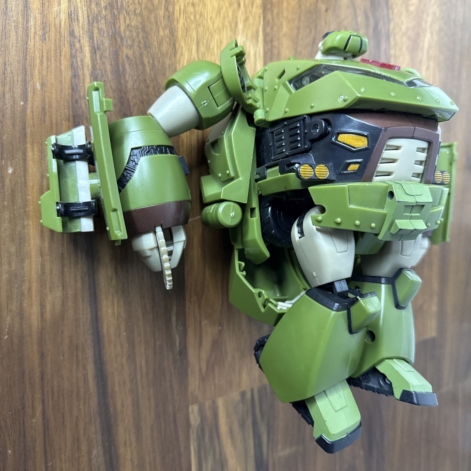 2007 Transformers Leader Class Animated Bulkhead With Headmaster Hasboro – LV55