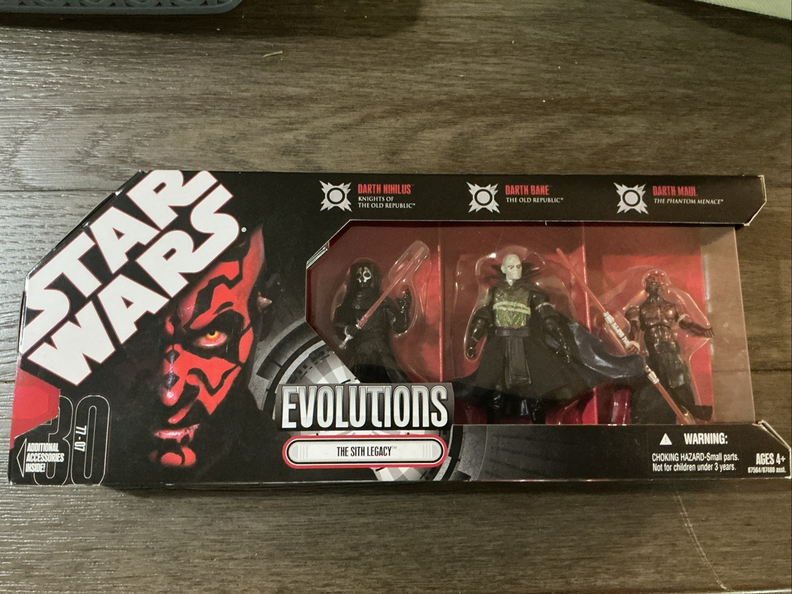 Star Wars 30th Evolutions The Sith Legacy Figure Hasbro Darth Nihilus Bane Maul