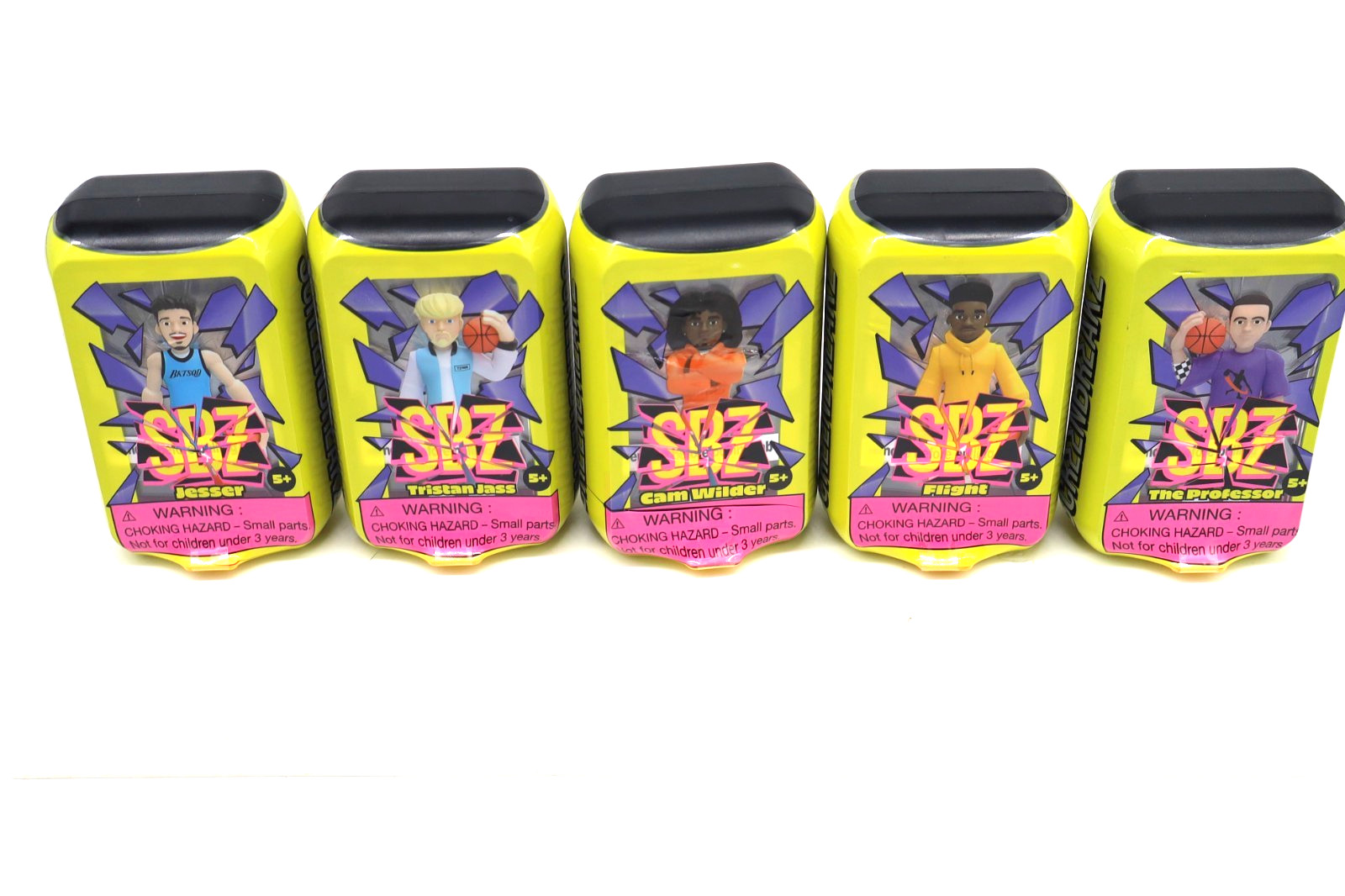 ScreenBreakz SportZ Lot of 5 Sealed Jesser Flight Cam Wilder Professor