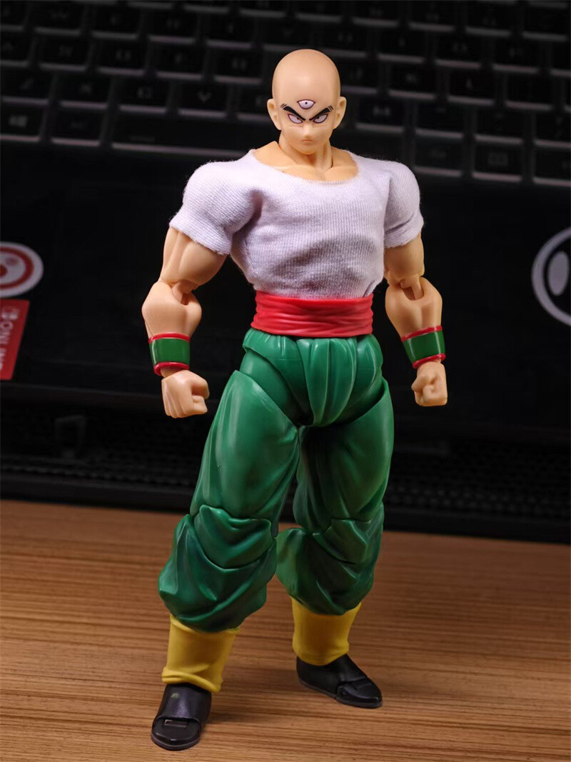 NEW Handmade White Vest for S.H.Figuarts Tien Shinhan 1.0 2.0 (No Figure）