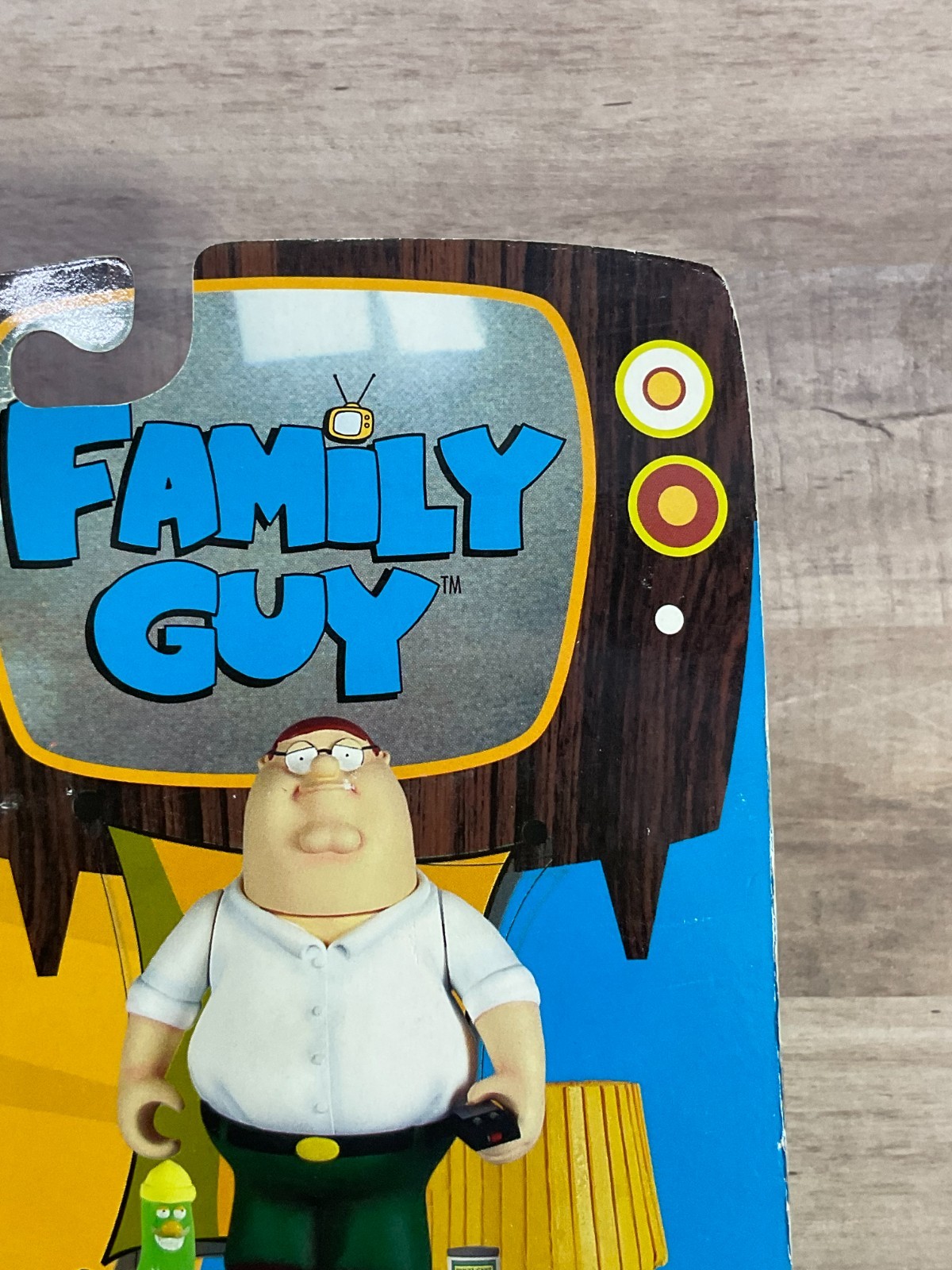 Peter Griffin Eyes Variant Series 1 (2004) FAMILY GUY Mezco SEALED KT