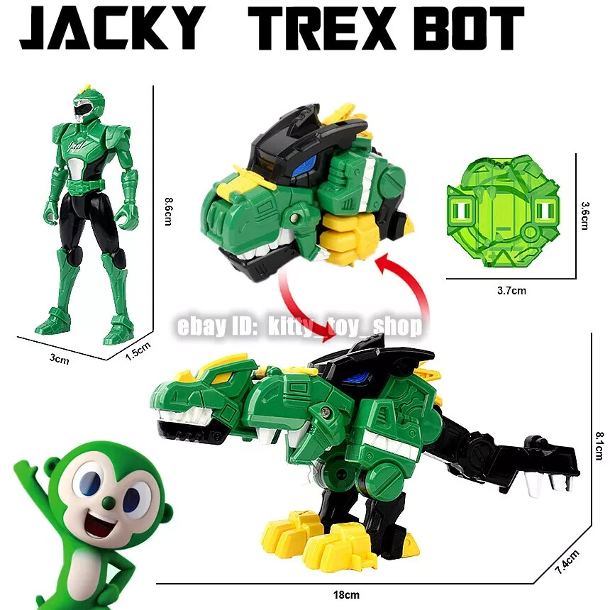 NEW Miniforce Super Dino Power Trans Head Armorbot T-Rex Dinosaur Figure Toy