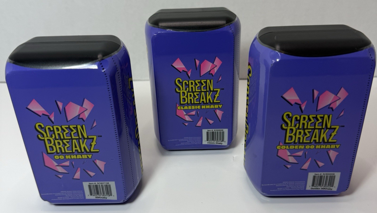 ScreenBreakZ GamerZ SBZ New Unopened Classic Khaby, 00 Khaby, Golden 00 Khaby