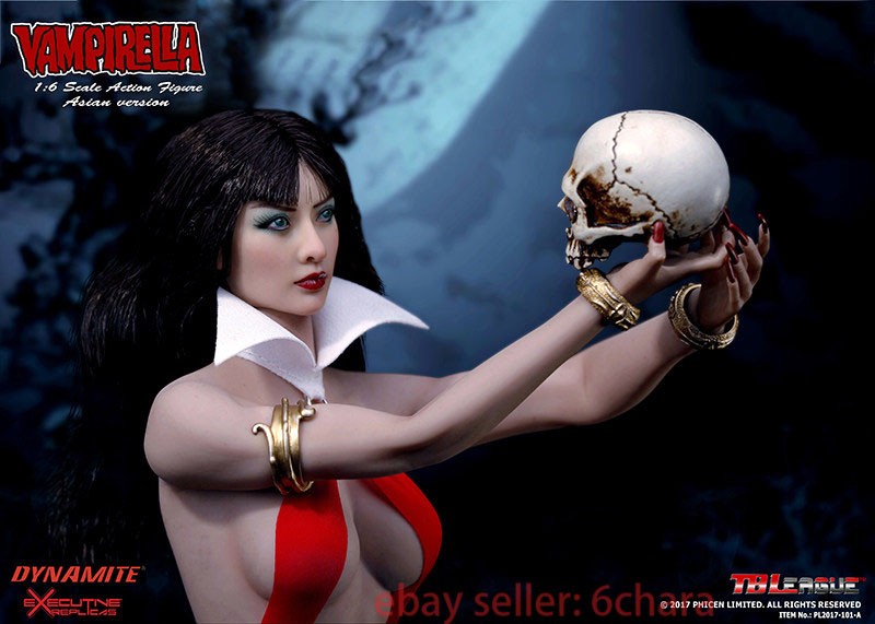 TBLeague PHICEN PL2017-101-A Vampirella 1/6 Movable Collectible Figure In Stock