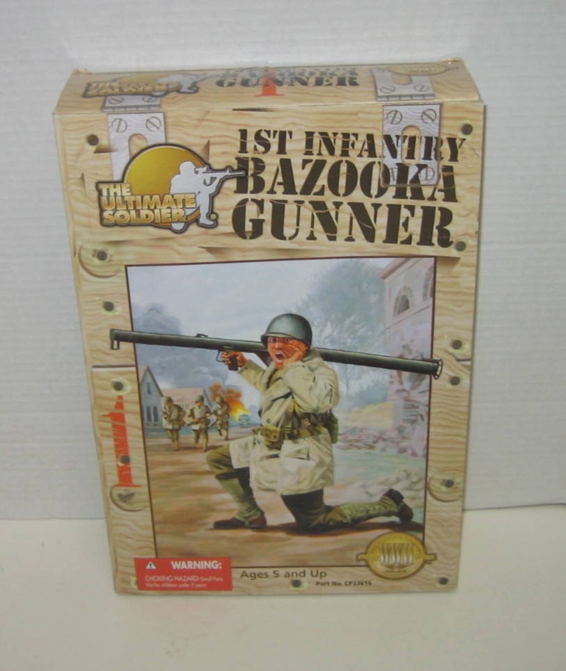 Ultimate Soldier 21st Century 1/6 Figure WWII US 1st Infantry Bazooka Gunner