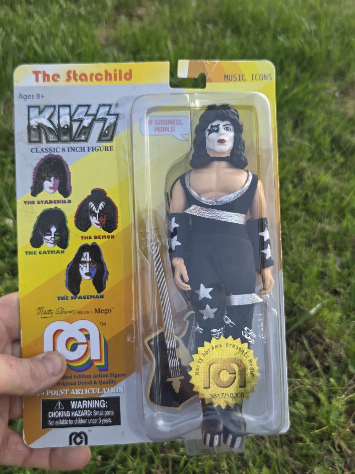 New MEGO 2018 Music Icons KISS The Starchild Paul Stanley 8&Prime; Action Figure