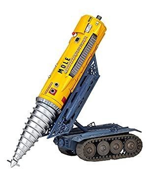 Used Kaiyodo Revoltech Thunderbirds Jet Mole Early Model Approximately 180mm ABS