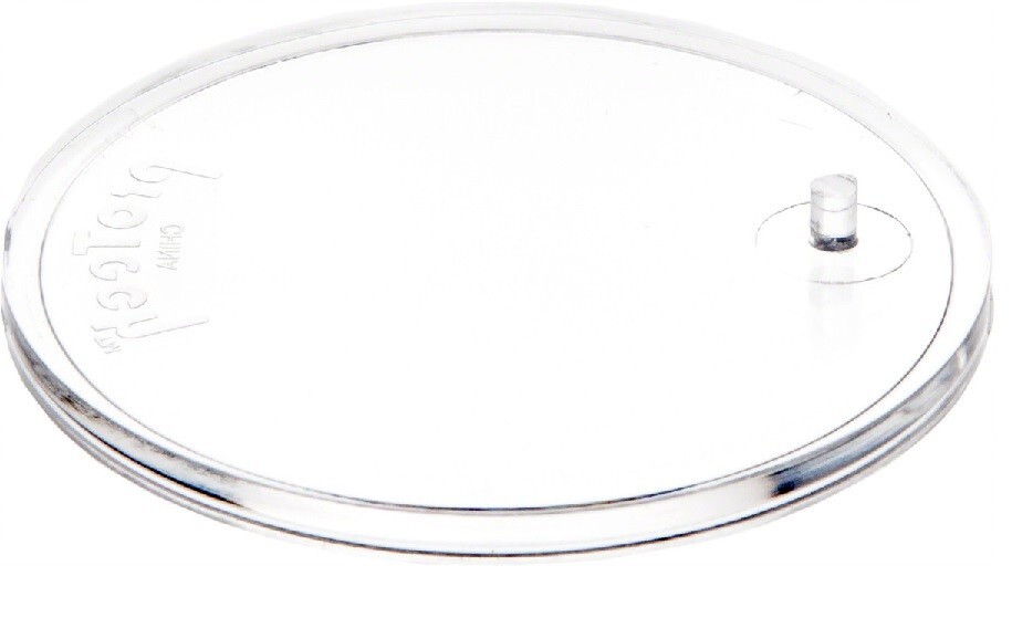 Protech AFS-2C Clear Action Figure Stand for 3.75&Prime; figures – 2&Prime; with 1/8&Prime; peg