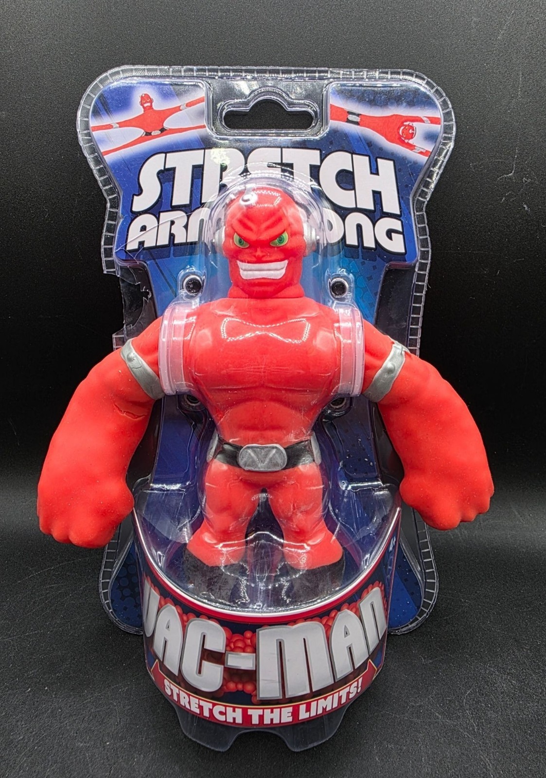 Stretch Armstrong Vac-Man Stretch Action Figure Toy 4+ Years Premium Design Red