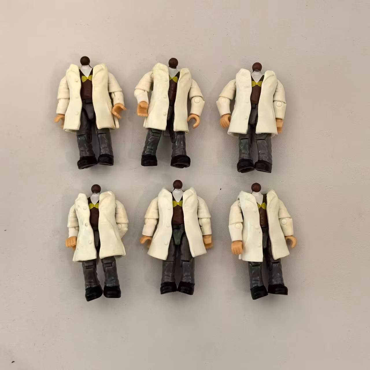 Mega bloks Construx Dr. Fly LOOSE FIGURES 6 BODIES WITHOUT HEAD