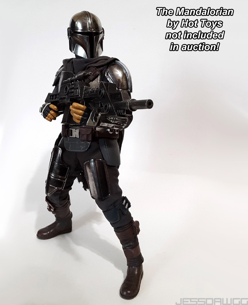 1/6 Sci-Fi blaster rifle for 12&Prime; Figure Star Wars hot Toys Sideshow Trek