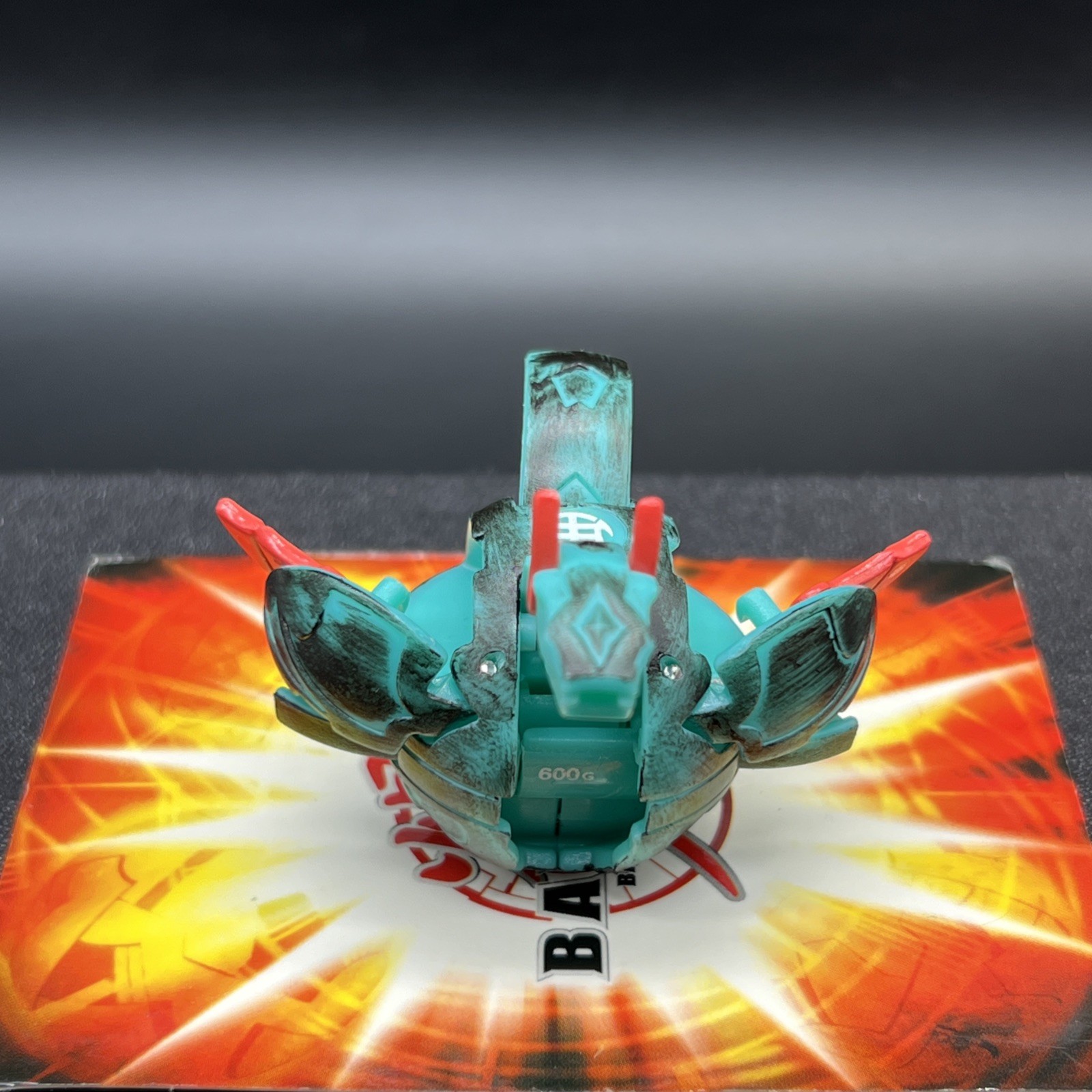Ventus Battle Damaged Pyro Dragonoid 600G Bakugan Battle Brawlers #B