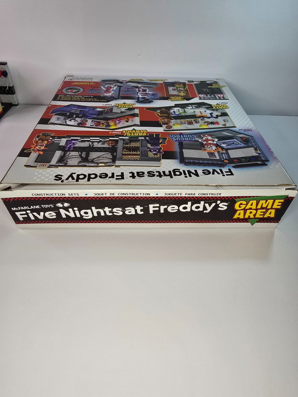 MCFARLANE Five Nights At Freddy&rsquo;s Construction Set #12696 GAME AREA complete
